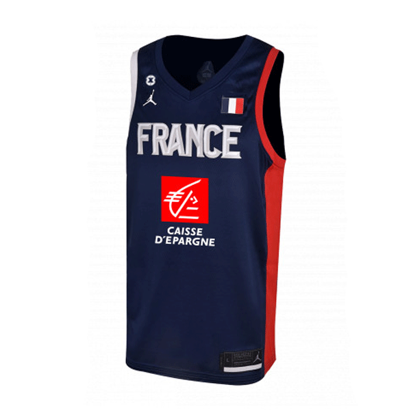 nike バスケットボール3X3フランス代表レプリカジャージ(ブルー