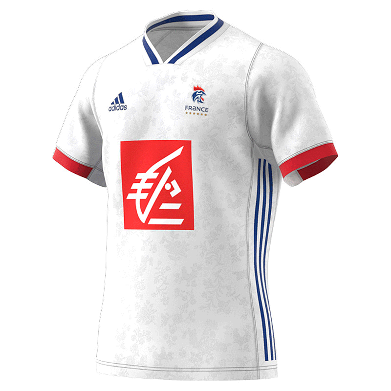 Adidas ハンドボールフランス男子代表レプリカジャージ 21 ホワイト 海外スポーツグッズkitahefu